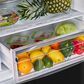 Unique Appliances Classic Retro 17 Cu. Ft Bottom Mount Refrigerator in Matte Black, , large