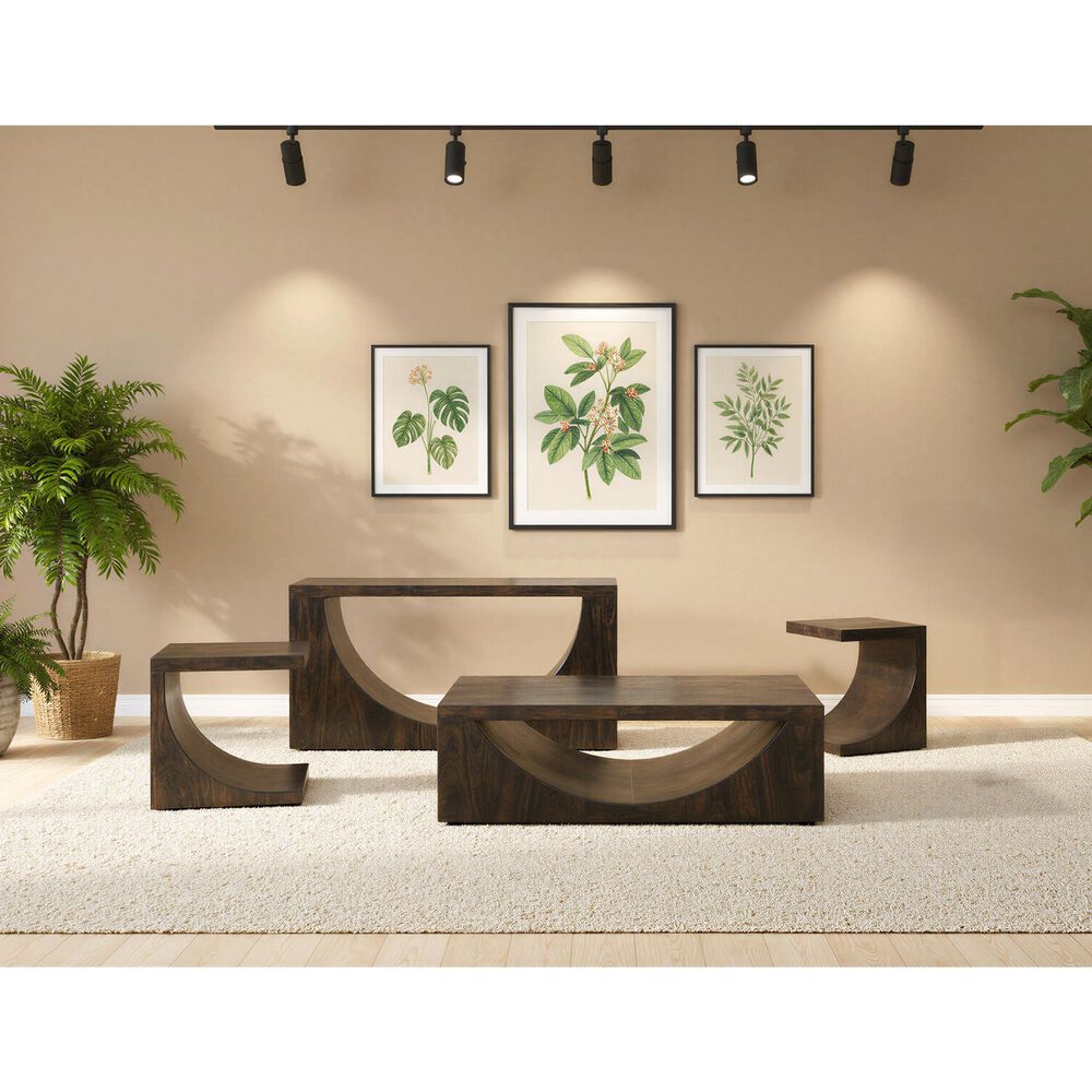Fallridge Mezquite Chairside Table in Dark Natural Grain, , large