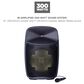 Ion Pro Glow Ultra Bluetooth Party Speaker with Microphone in Black, , large