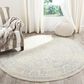 Safavieh Adirondack ADR109S-6R 6" x 6"  Ivory/Slate Round Rug, , large