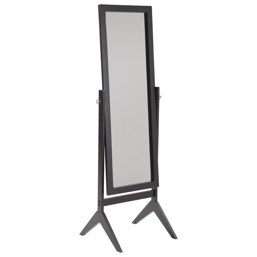Claremont Espresso Cheval Mirror, , large