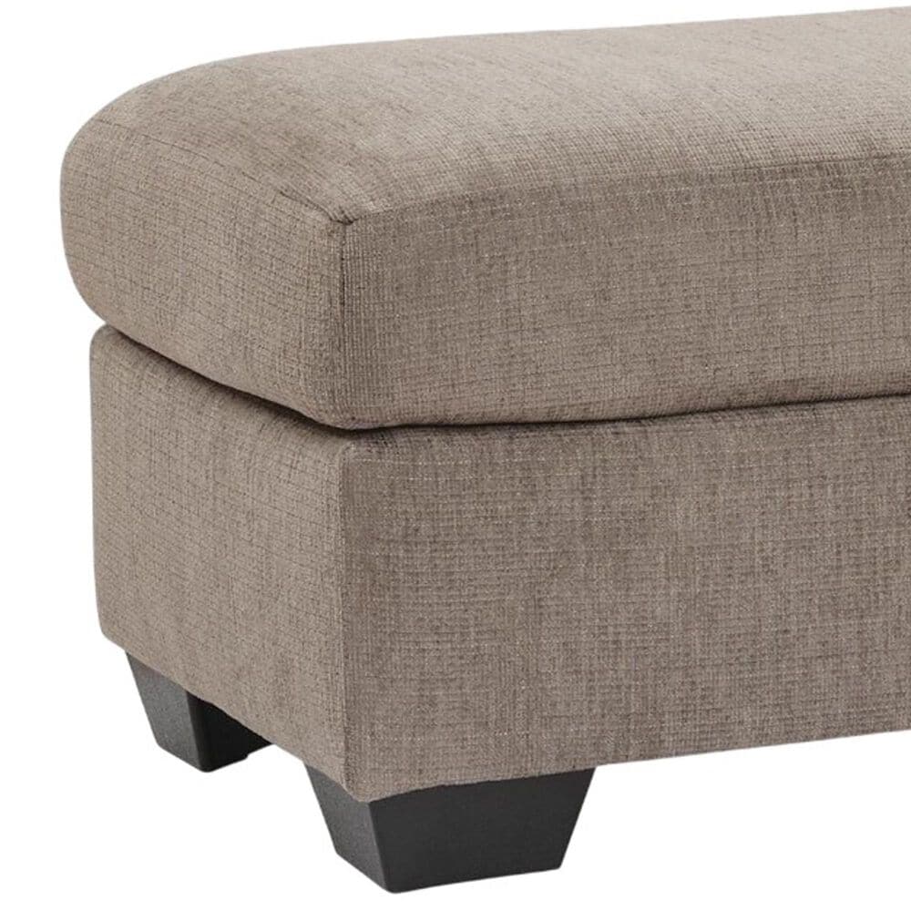 Ashley Loreo Ottoman in Truffle, , large