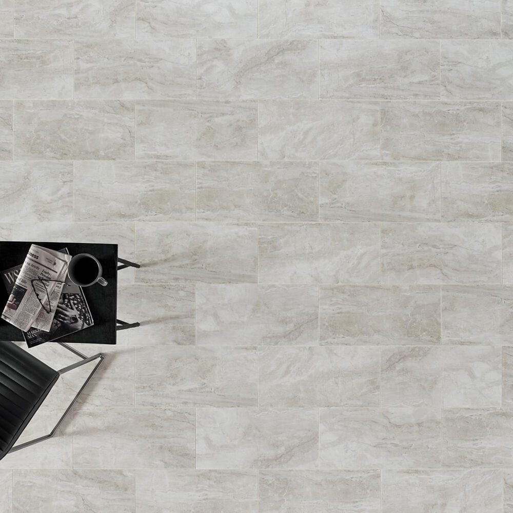 Mannington Flex Rectangles Vienna Mineral 12" x 24" Luxury Vinyl Tile, , large