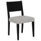 Linden Boulevard Cosgrove Upholstered Side Chair in Black, , large
