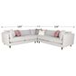 Jonathan Louis Pia 3-Piece L-Shaped Sectional in Gray, , large