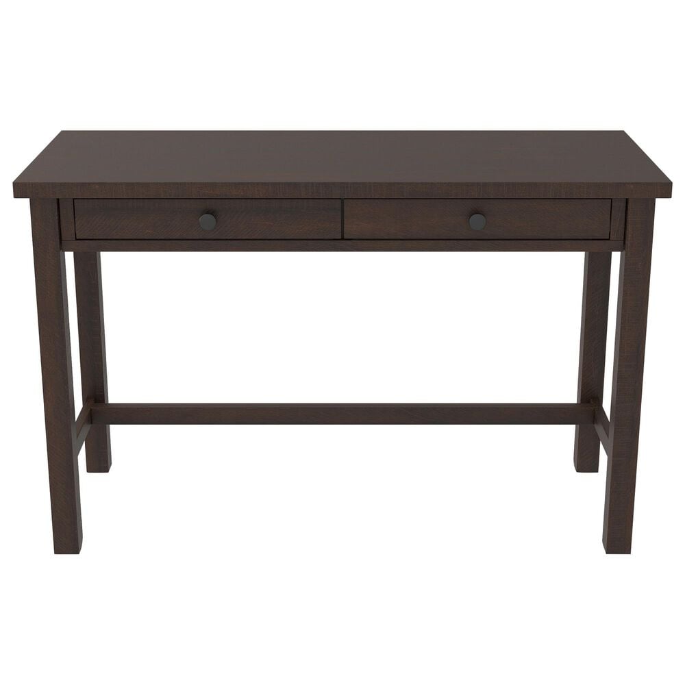 Ashley Camiburg 2-Drawer Desk in Warm Brown, , large