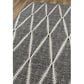 Momeni River RIV-1 5" x 7"6" Black Area Rug, , large