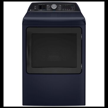 GE Profile 7.3 Cu. Ft. Smart Front Load Gas Dryer with Steam and Washer Link in Sapphire Blue, , large