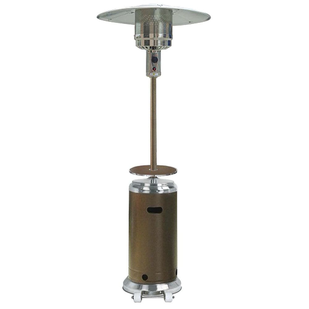 Az Patio Heaters 87" Propane Patio Heater in Bronze and Steel, , large