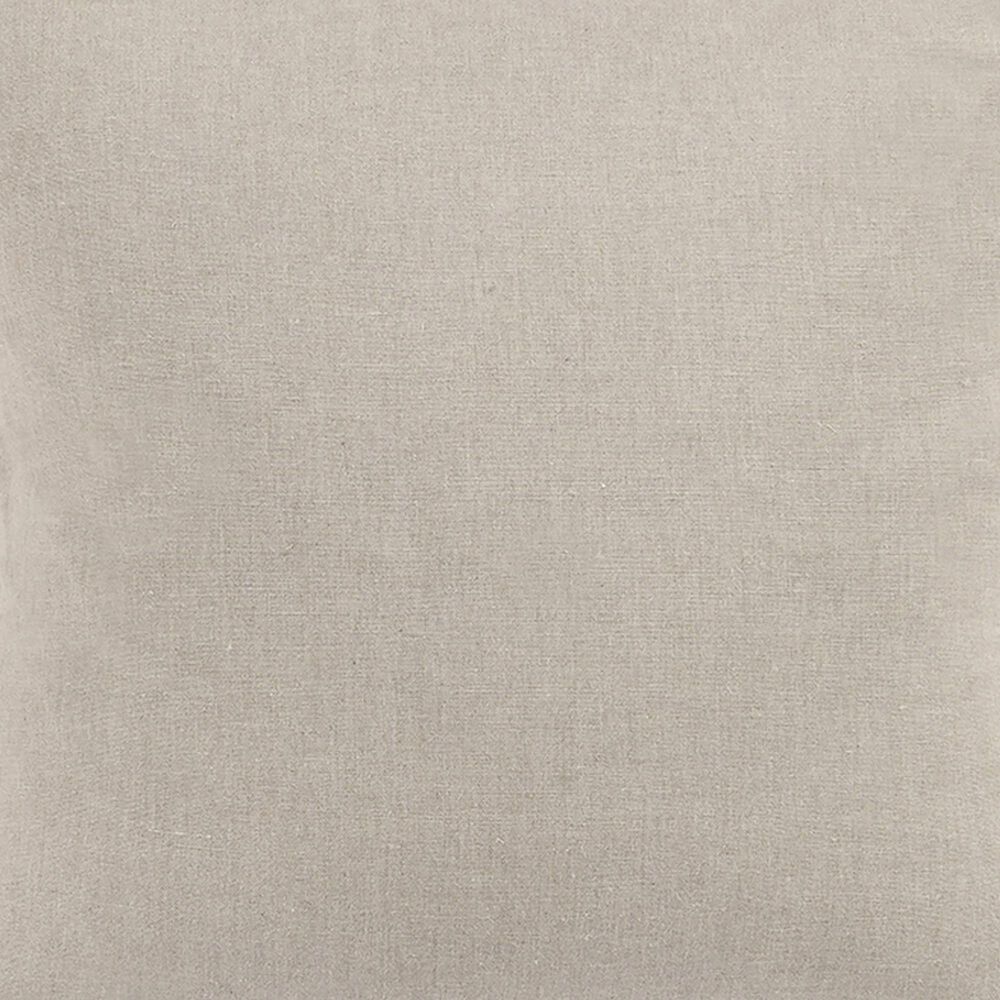 Classic Home Tavira 22&quot; Square Throw Pillow in Natural, , large