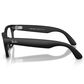 Rayban Glasses Wayfarer Gen 2 53mm Sunglasses with Clear Lenses in Matte Black, , large