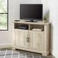 Walker Edison Columbus 44" Corner TV Stand in White Oak, , large