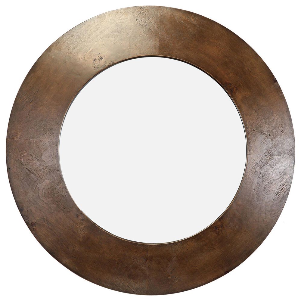 Slatehouse Edmond 2 Wall Mirror in Dark Brown, , large