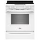 Whirlpool 30" Electric Range in White, , large