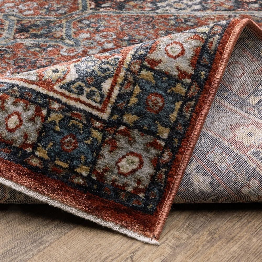 Oriental Weavers Eliana Red and Multicolor 7&#39;10&quot; x 10&#39;10&quot; Area Rug, , large