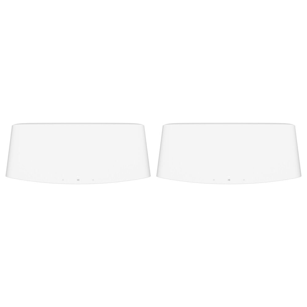 SONOS FIVE Wireless Smart Speaker in White - Set of 2, , large