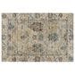 Dalyn Rug Company Silk Road Putty, Ivory, Taupe, Gold, Copper, Blue and Wheat 1"8" x 2"6" Area Rug, , large