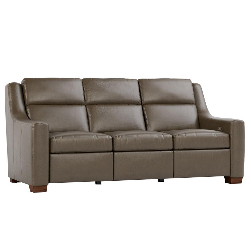 Stickley Furniture Hawley Power Motion Sofa in Futuro Gray, , large