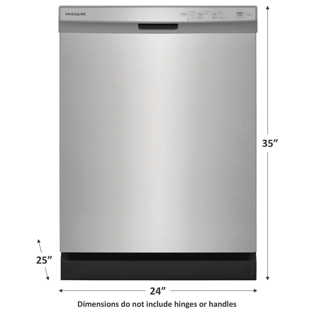 Frigidaire 24&quot; Built-In Dishwasher with MaxDry in Stainless Steel, , large