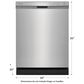 Frigidaire 24" Built-In Dishwasher with MaxDry in Stainless Steel, , large