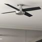 Hunter Dempsey 52" Ceiling Fan in Brushed Nickel, , large