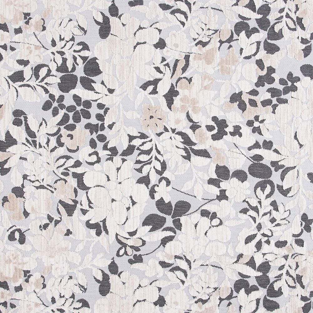 Safavieh Cabana CBN672A 3&#39; x 5&#39; Ivory and Charcoal Indoor/Outdoor Area Performance Rug, , large