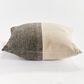 Napa Home and Garden Jules 24" x 24" Throw Pillow in Black and Flax, , large