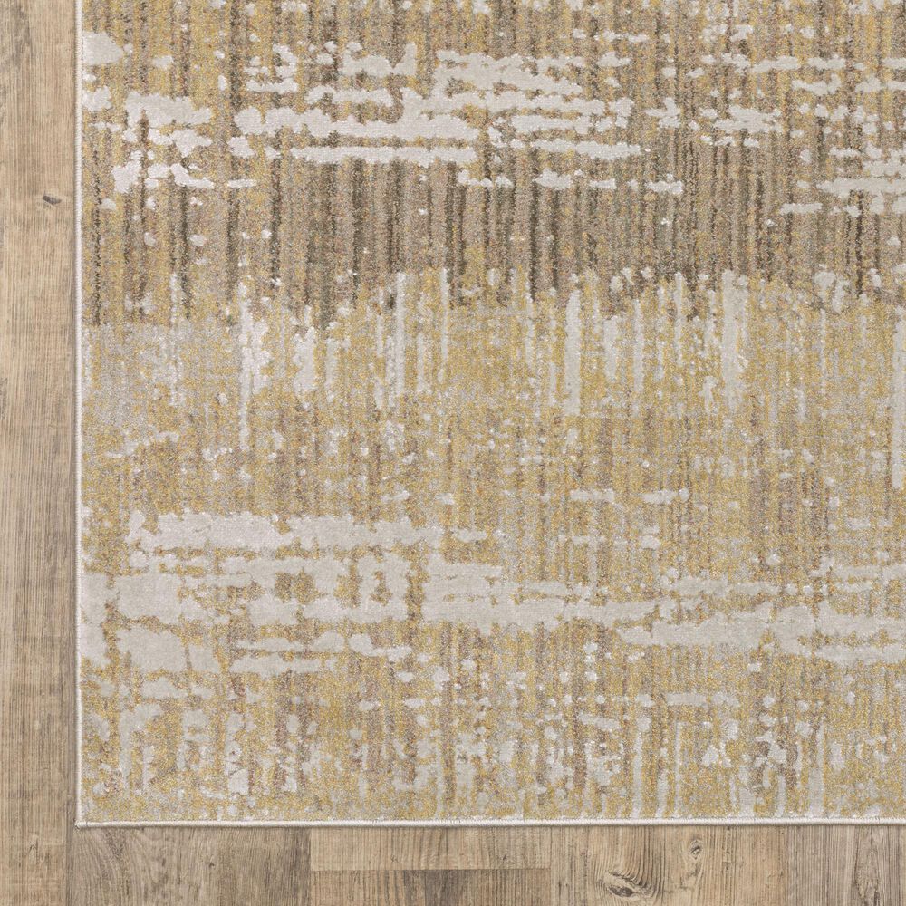 Oriental Weavers Mallory Gold and Brown 2'3" x 7'6" Runner, , large
