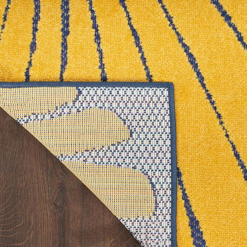 Nourison Aloha ALH24 7&#39;10&quot; x 10&#39;6&quot; Navy and Multicolor Indoor/Outdoor Area Rug, , large