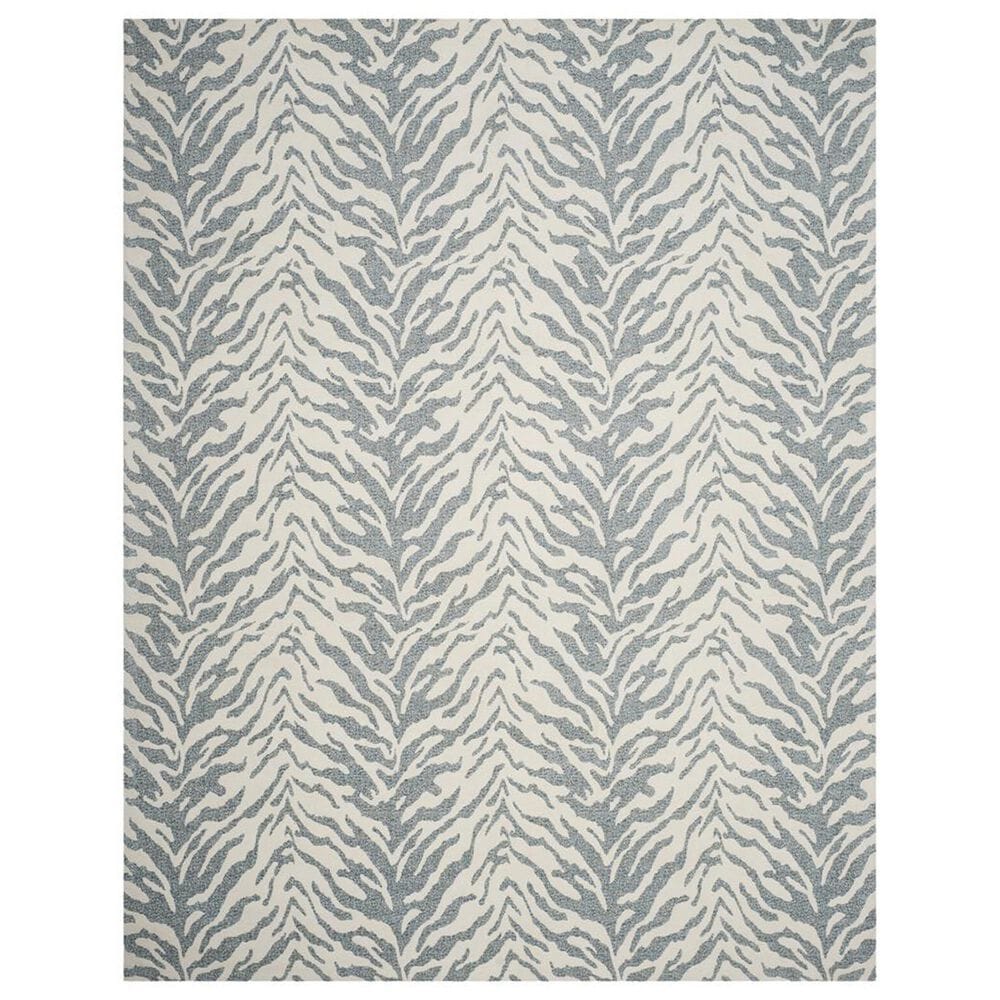 Safavieh Marbella MRB632C 8" x 10" Blue and Ivory Area Rug, , large