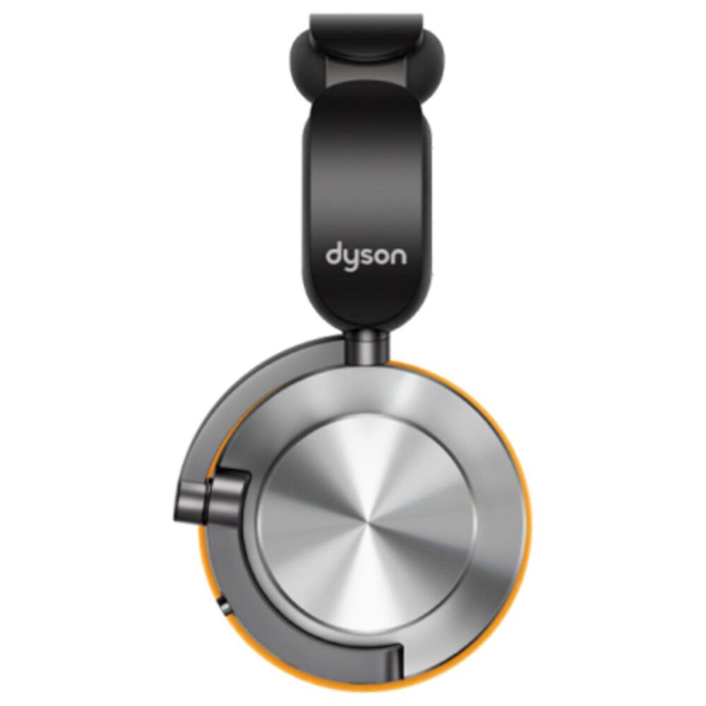 Dyson OnTrac Wireless Over-Ear Headphones with Chrome Yellow Ear Cushions in Aluminum, , large