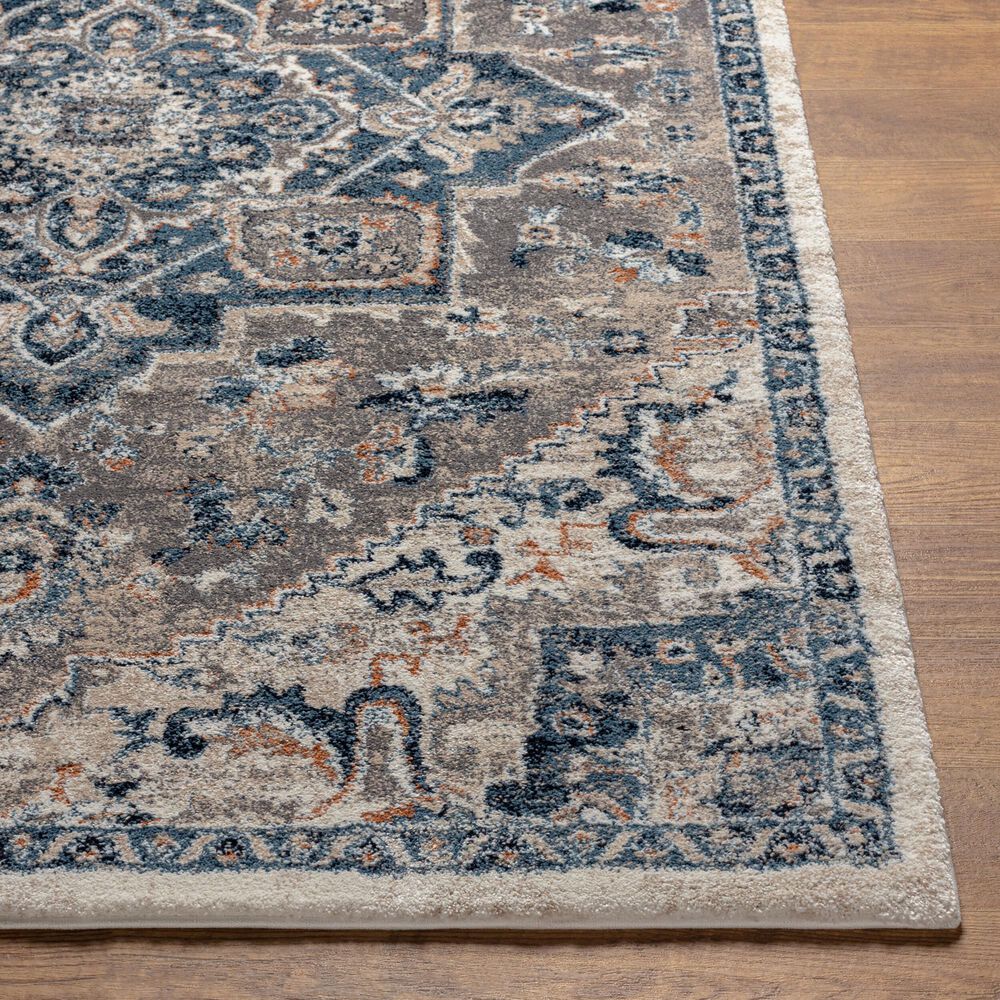 Surya Tuscany TUS-2335 Blue, Cream, Dark Blue, Gray, Dusty Coral and Light Beige 12&#39; x 15&#39; Area Rug, , large