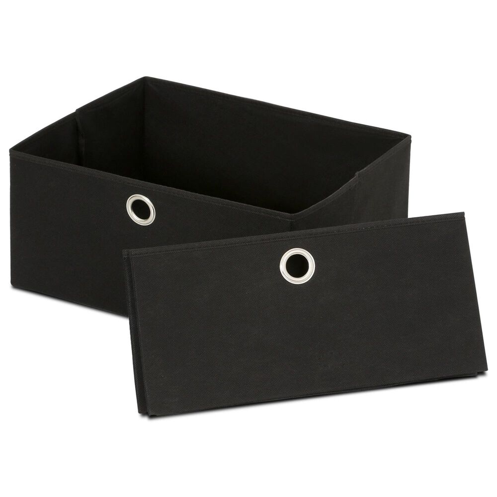 HOMLUX Multipurpose Storage Bookshelf Cabinet with 4 Bin Drawers in French Oak and Black, , large