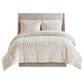 Hampton Park Gia Back Print Long Fur 2-Piece Twin/Twin XL Comforter Mini Set in Blush, , large