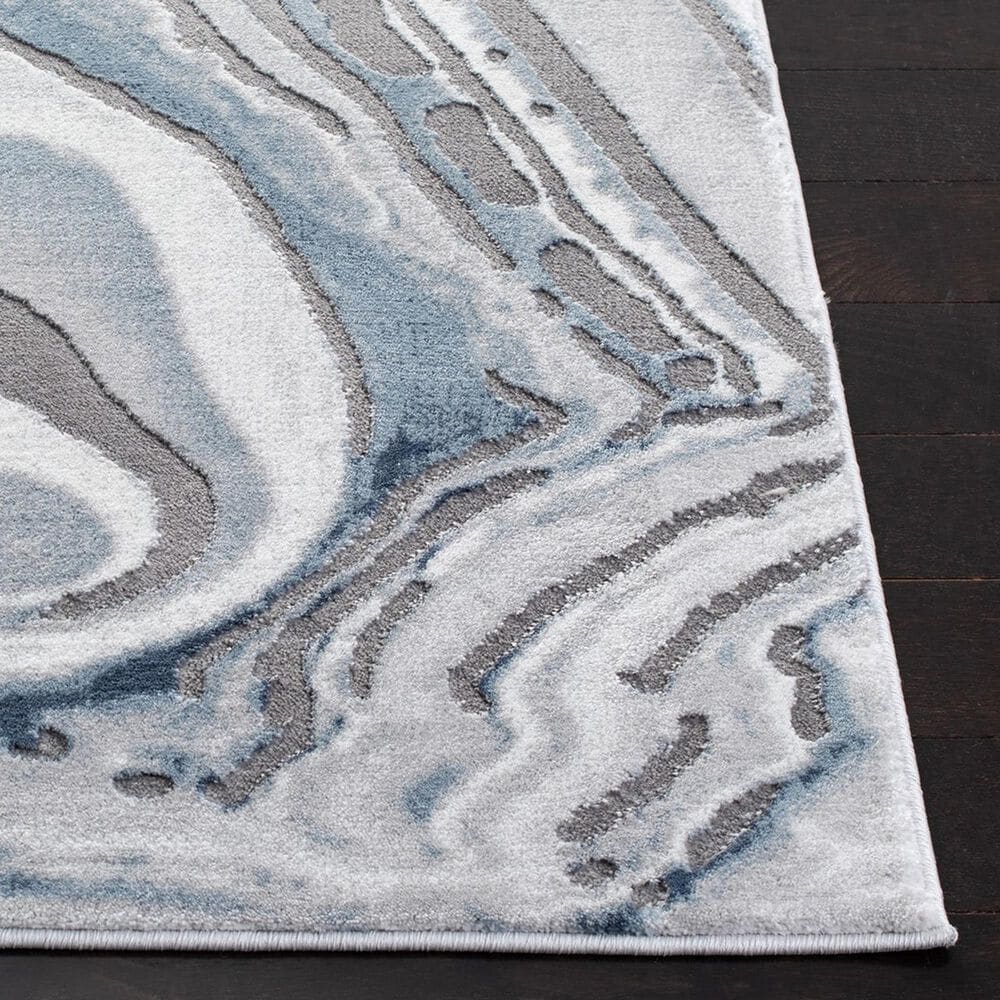 Safavieh Craft CFT843M 5&#39;3&quot; x 7&#39;6&quot; Blue and Grey Area Rug, , large