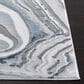 Safavieh Craft CFT843M 5"3" x 7"6" Blue and Grey Area Rug, , large