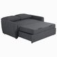 Lifestyle Solutions Galloway Convertible Sofa in Charcoal, , large
