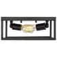 Golden Lighting Wesson Flush Mount in Black, , large