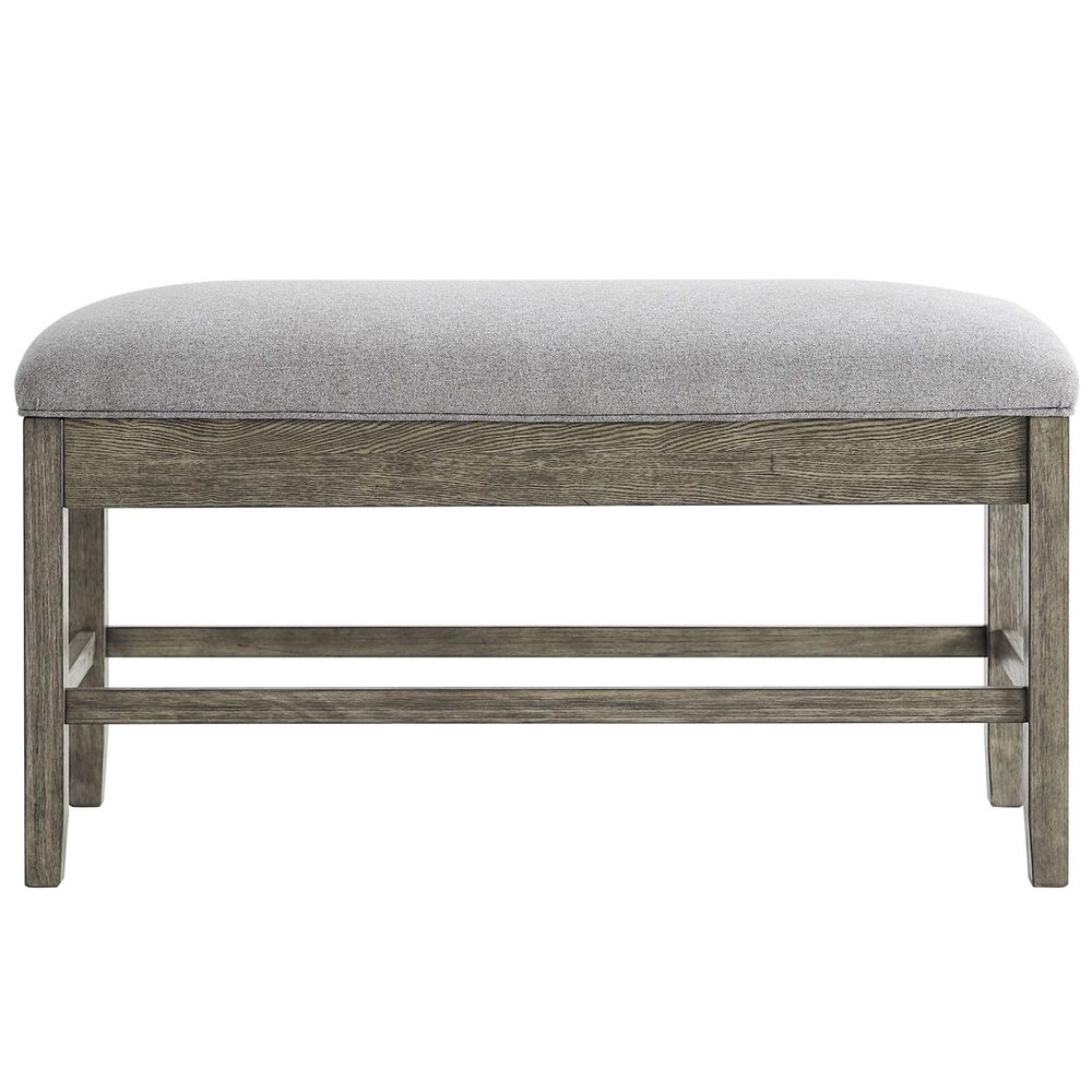 Crystal City Grayson 6Piece Counter Height Dining Set in Driftwood