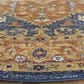 Safavieh Evoke EVK275C 5"1" Round Blue and Orange Area Rug, , large