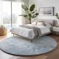 Dalyn Rug Company Pacifica PA11 8" Round Sky Area Rug, , large