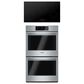 Bosch 800 Series 2-Piece Kitchen Package with Stainless Steel 9.2 Cu. Ft. Double Wall Oven and Black 36" Electric Cooktop, , large