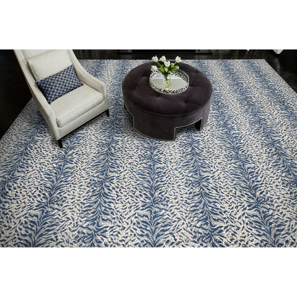 Stanton King Tiger Carpet in Waterfall, , large