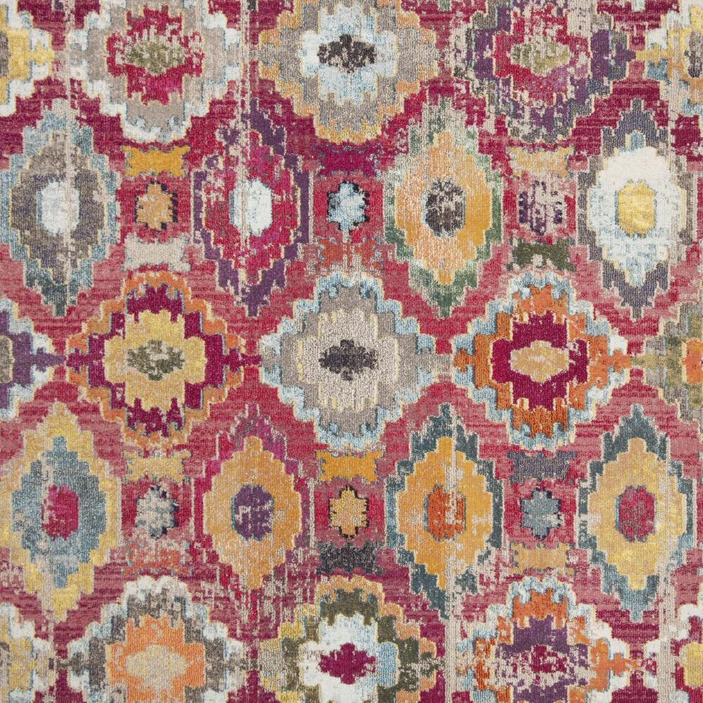 Safavieh Monaco MNC265Q 5&#39;1&quot; x 7&#39;7&quot; Red and Blue Area Rug, , large