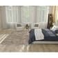 Nourison Sustainable Trends 6" x 9" Ivory and Mocha Area Rug, , large