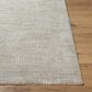 Surya Masterpiece Light Gray and Medium Gray 12" x 15" Area Rug, , large