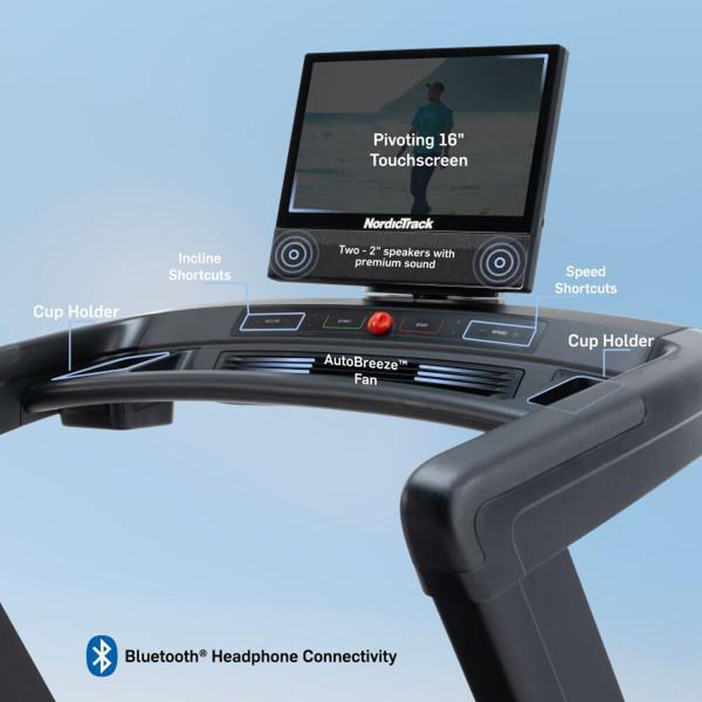 NordicTrack Commercial 1750 Treadmill in Black, , large
