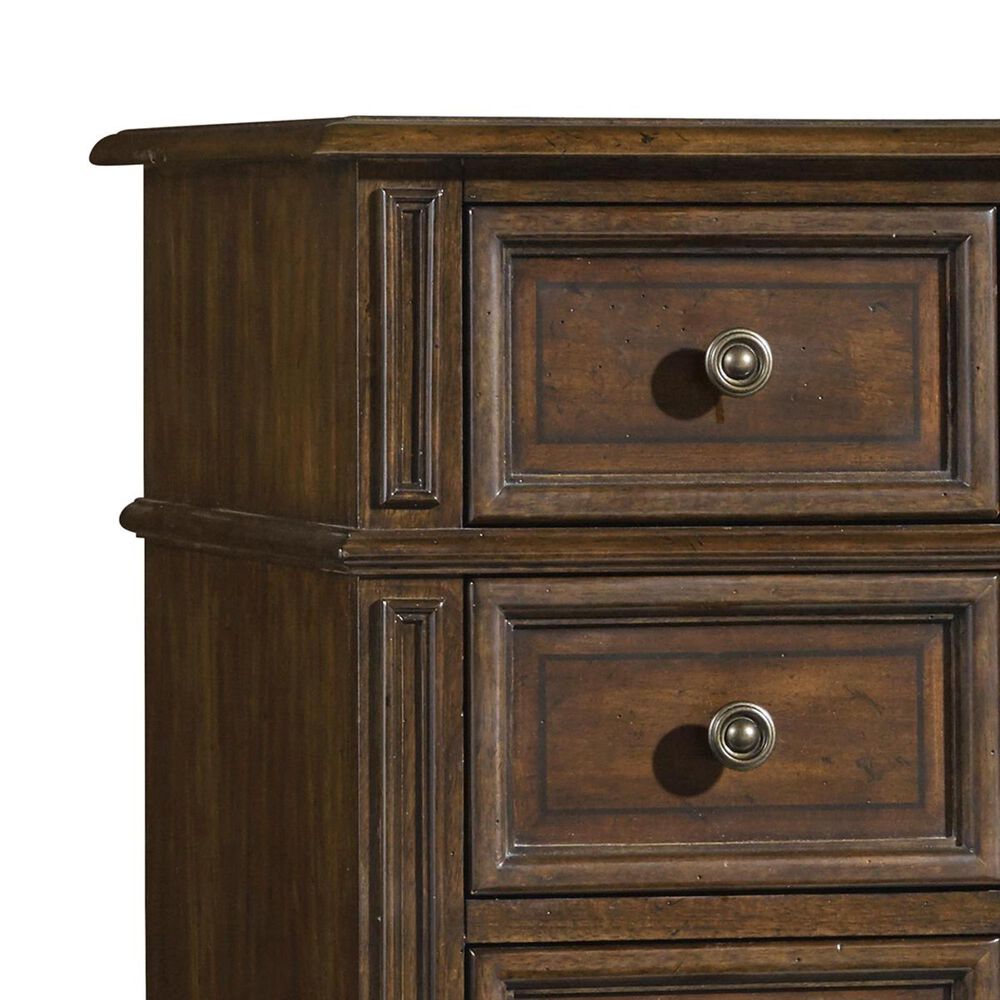 Hooker Furniture Leesburg Chairside Chest in Mahogany, , large