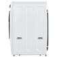 LG 5.0 Cu. Ft. Front Load Washer and 7.4 Cu. Ft. Electric Dryer with TurboWash 360 Laundry Pair in White (Pedestals Sold Separately), , large