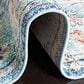 Safavieh Madison MAD447K 2"2" x 14" Navy and Light Blue Runner, , large